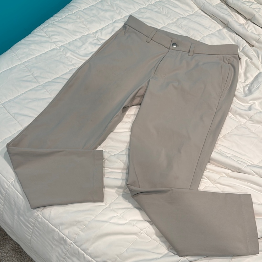 Lululemon Athletica Gray Chinos Versatile Cotton Blend